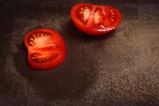Segments Of Tomatoes Stock Photography Segments Of Tomatoes Stock Photography