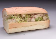 Chicken Salad Sandwich Stock Image