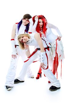 Rock Group Royalty Free Stock Image Rock Group Royalty Free Stock Image