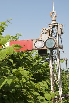Old Railway Signal Stock Photos Old Railway Signal Stock Photos