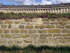 Royal Crescent View From The Park Royalty Free Stock Images Royal Crescent View From The Park Royalty Free Stock Images