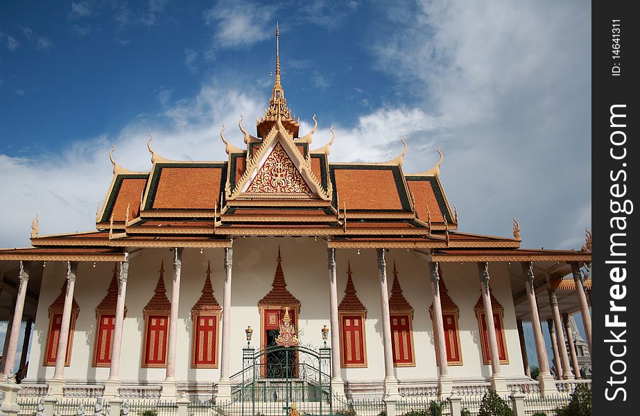 Imperial palace of the Cambodia