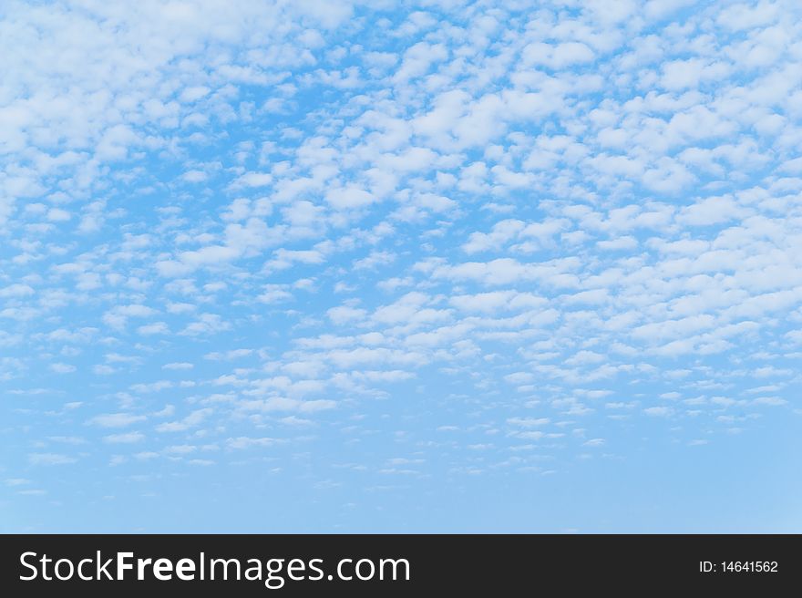 The sky with clouds as a background. The sky with clouds as a background