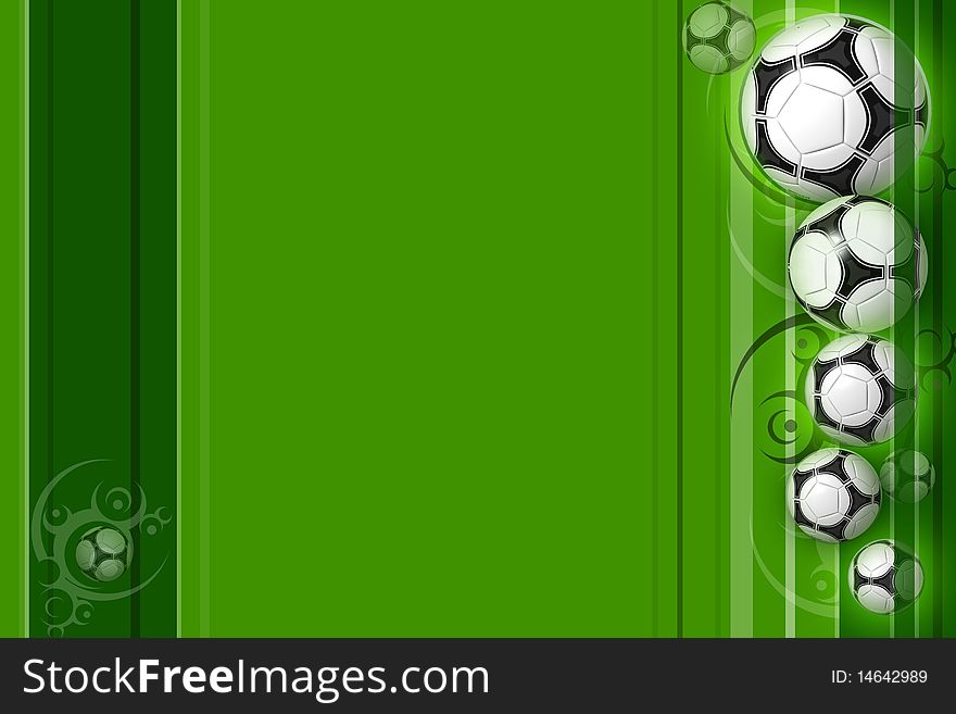Nice green football background. For webs and posters. Nice green football background. For webs and posters.