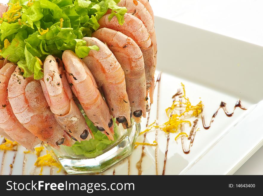 Boiled Shrimp Salad