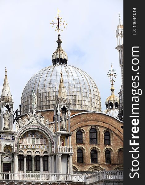 Photography of Basilica of St Mary of Health in Venice. Photography of Basilica of St Mary of Health in Venice