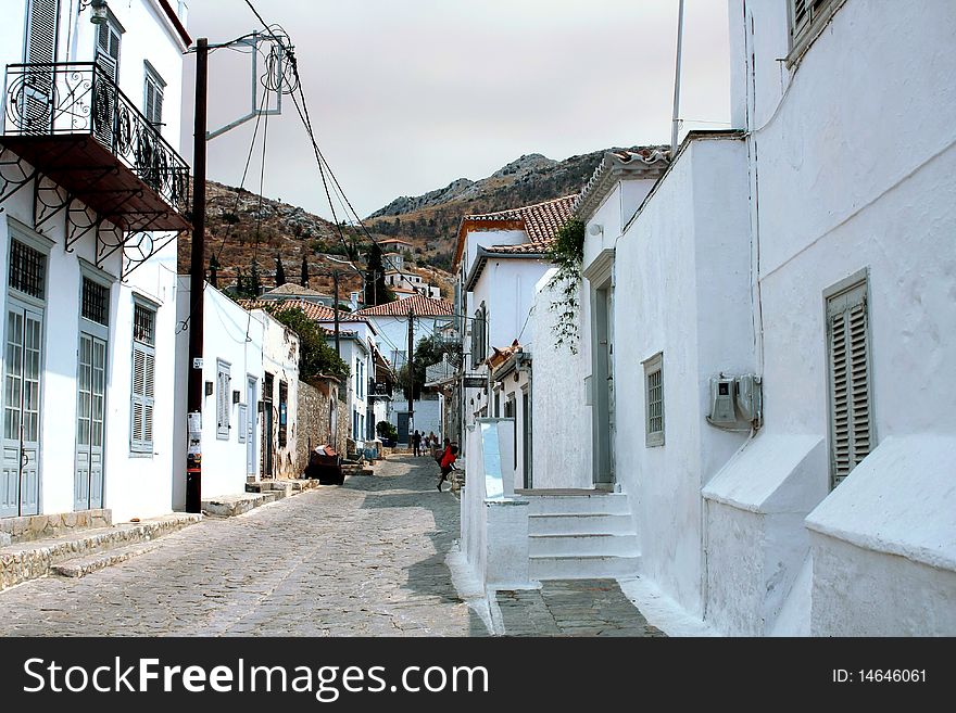 Street in Hydra