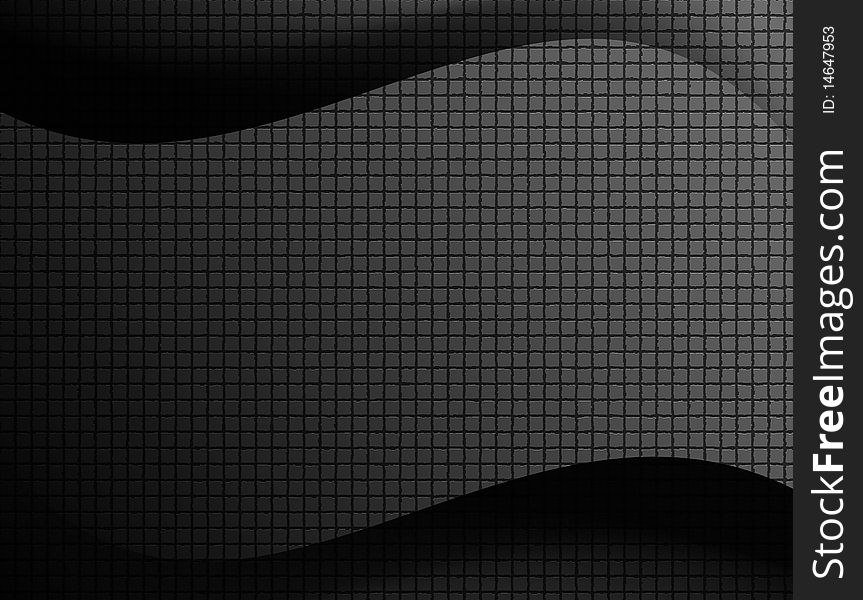 Black and gray texture with waves. Illustration ready to insert tetxt or design. Black and gray texture with waves. Illustration ready to insert tetxt or design