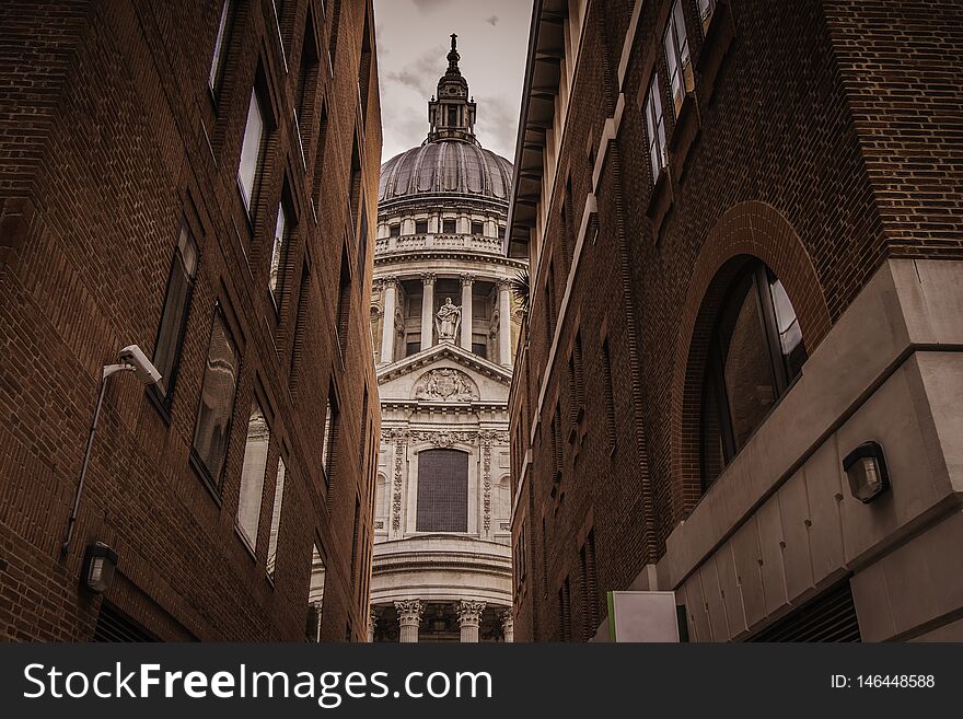 A View Of St. Paul Cathedral In London