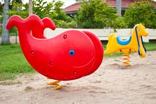 Colorful Of Playground Royalty Free Stock Images