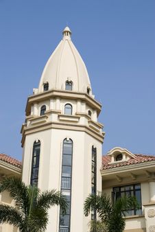 Tower In The Luxury House Royalty Free Stock Photography Tower In The Luxury House Royalty Free Stock Photography