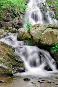 Spruce Flats Falls Royalty Free Stock Photos Spruce Flats Falls Royalty Free Stock Photos