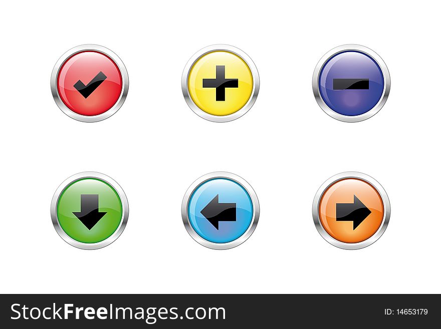 Set of  icons