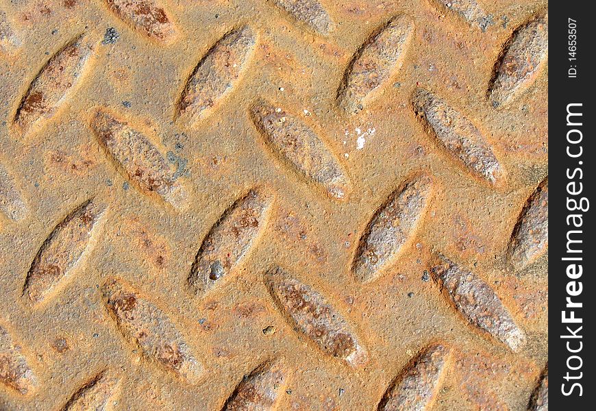 Rusty metal texture