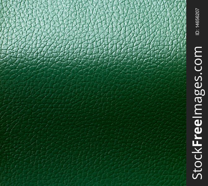 Green Leatherette Background