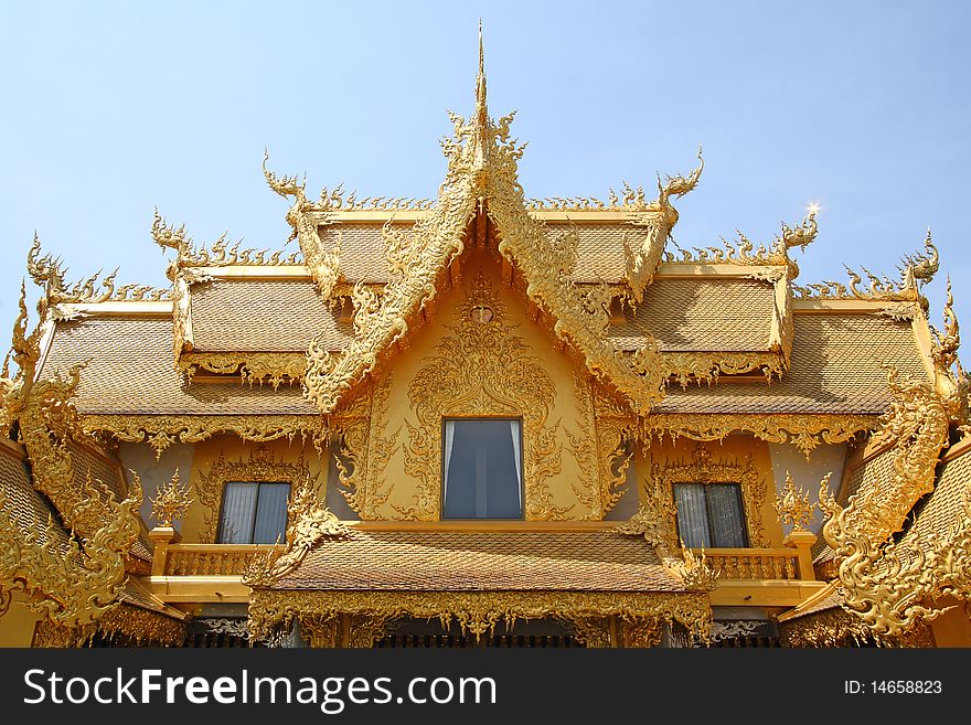 Traditional Thai style in temple