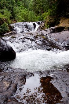 Sweet Creek Falls Royalty Free Stock Image Sweet Creek Falls Royalty Free Stock Image