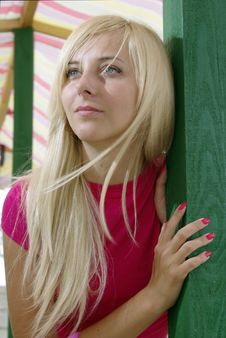 1+ Blonde under beach tent Free Stock Photos - StockFreeImages