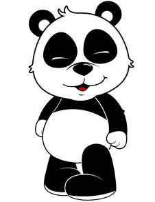 Panda Illustration Stock Photos