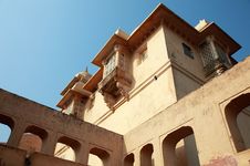 Structures Inside Amber Fort, Near Jaipur, India Royalty Free Stock Photo Structures Inside Amber Fort, Near Jaipur, India Royalty Free Stock Photo