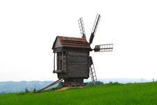 Old Wind Mill Royalty Free Stock Photos