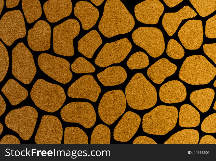 Texture of yellow animal skin with patterns. Texture of yellow animal skin with patterns