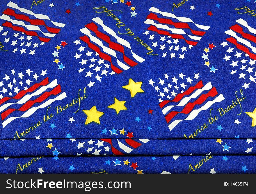 Patriotic abstract of American flags. Patriotic abstract of American flags