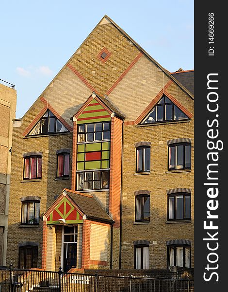 Exterior Of Buildings With Blue Sky In Background