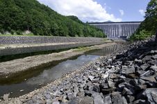 Fontana Dam Royalty Free Stock Images Fontana Dam Royalty Free Stock Images