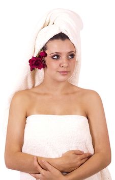 Woman Ready For Spa Woman Ready For Spa
