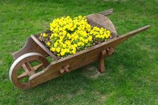 Wheelbarrow Stock Image Wheelbarrow Stock Image