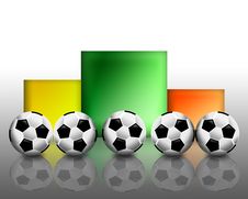 Football Winning Stand Royalty Free Stock Image Football Winning Stand Royalty Free Stock Image