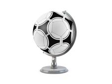 Soccer Globe (with Clipping Path) Royalty Free Stock Photo Soccer Globe (with Clipping Path) Royalty Free Stock Photo