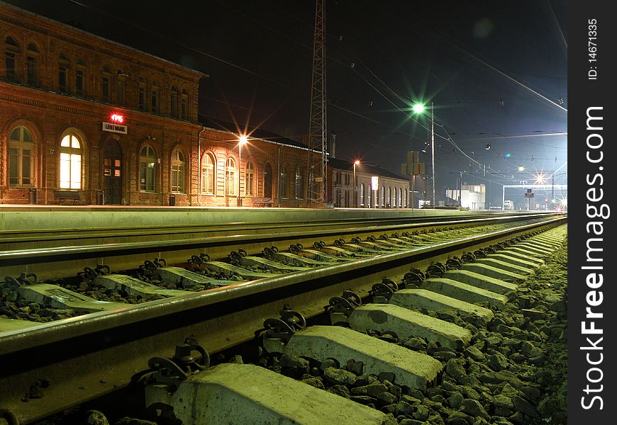 Rail Station of Lentvaris (Lithuania)