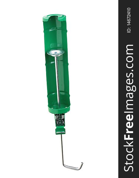 The special adaptation in the form of a syringe for works connected with gluing or isolation. The special adaptation in the form of a syringe for works connected with gluing or isolation.