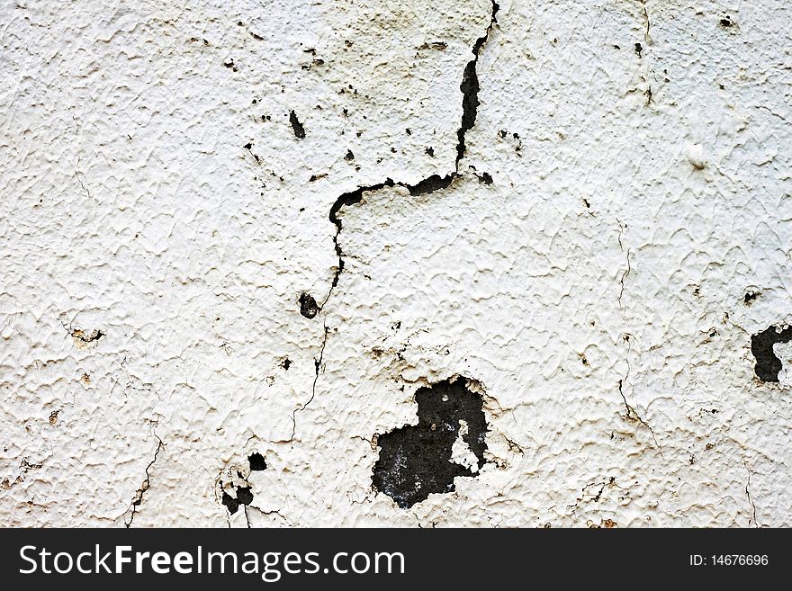 Wall of a abandoned house. Wall of a abandoned house