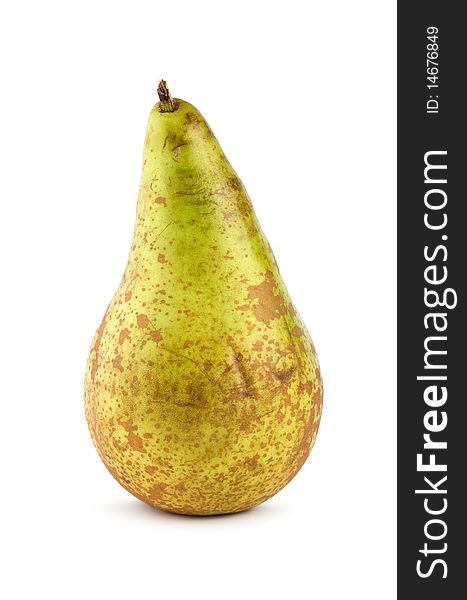 Pear isolated on white background. Pear isolated on white background