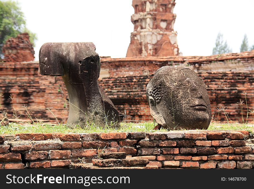 City of Ayutthaya in thailand