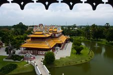 Bang Pa-in Palace Royalty Free Stock Image Bang Pa-in Palace Royalty Free Stock Image