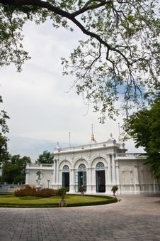 Bang Pa-in Palace Royalty Free Stock Image Bang Pa-in Palace Royalty Free Stock Image