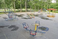 Playground For Children Royalty Free Stock Images