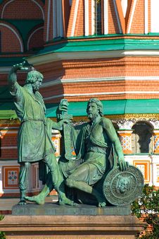 Minin & Pozharsky Monument Stock Photography Minin & Pozharsky Monument Stock Photography