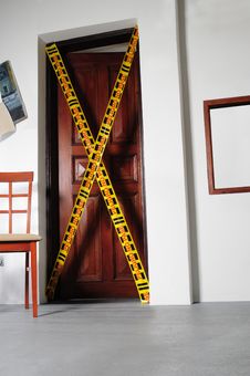 Do Not Cross. Stock Image Do Not Cross. Stock Image