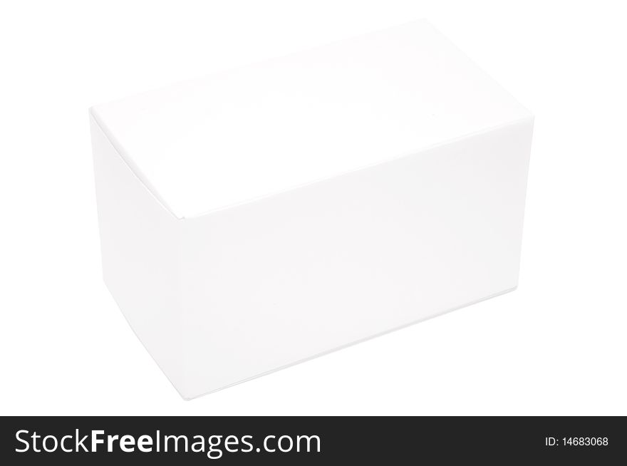 Empty boxes Cardboard isolated on white background