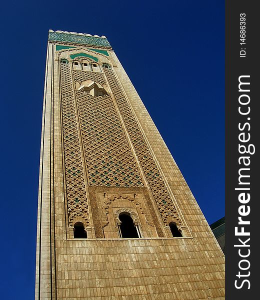 Ancient and classic moroccan tower