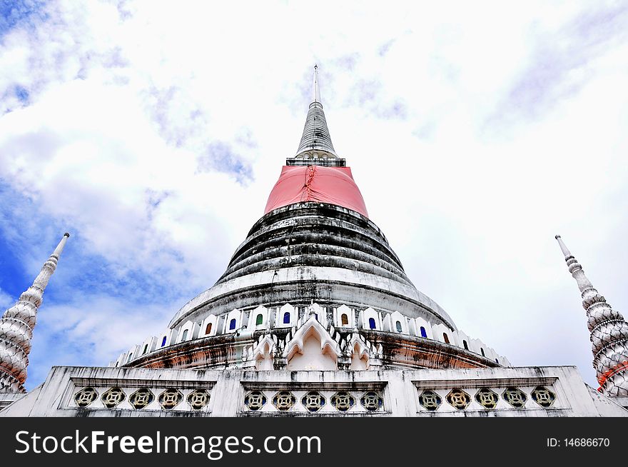 Buddhism Church at Samutprakarn Thailand