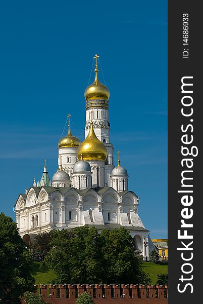 Kremlin in Moscow city, Russia. Sunny day. Kremlin in Moscow city, Russia. Sunny day.