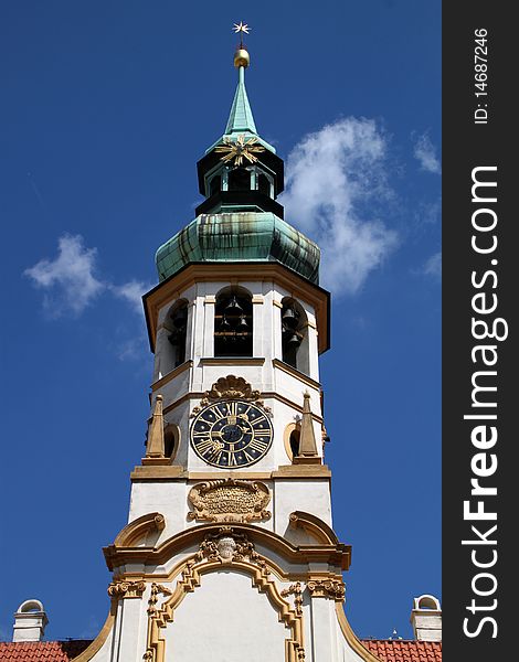 Tower of Loreta church, Prague