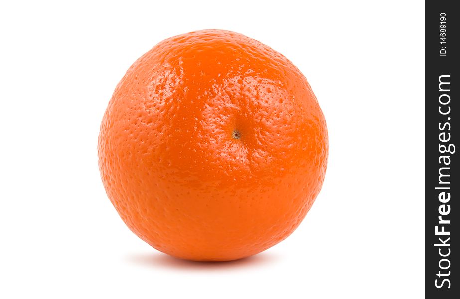 Orange isolated on a white background. Orange isolated on a white background