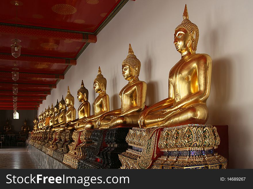 Golden Buddhas